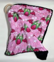 Load image into Gallery viewer, Watermelon Fruit Bat Lovey Blanket
