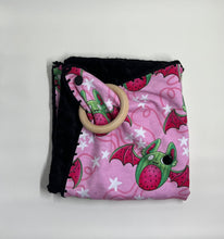 Load image into Gallery viewer, Watermelon Fruit Bat Lovey Blanket

