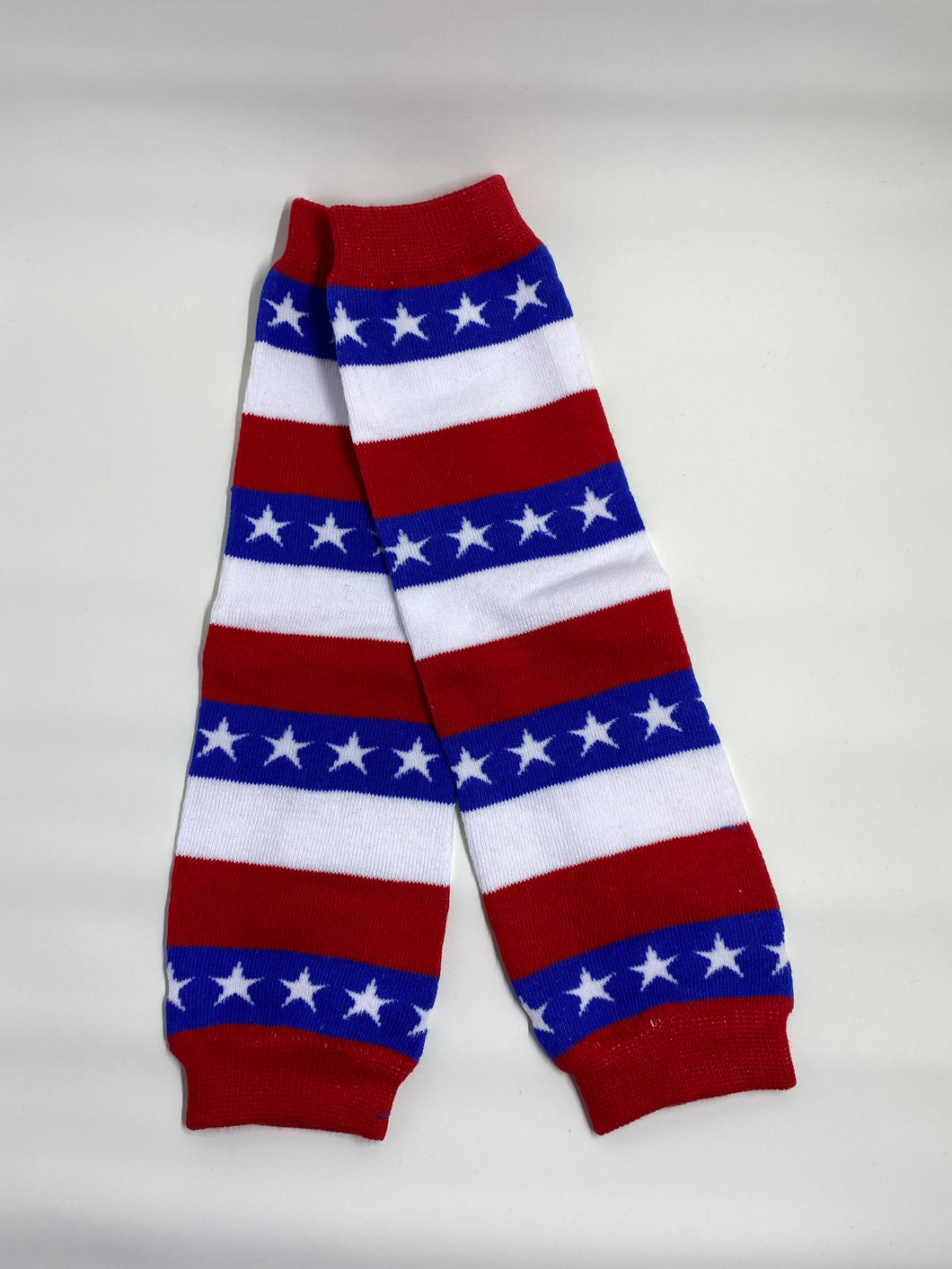 Stars and Stripes leg warmers