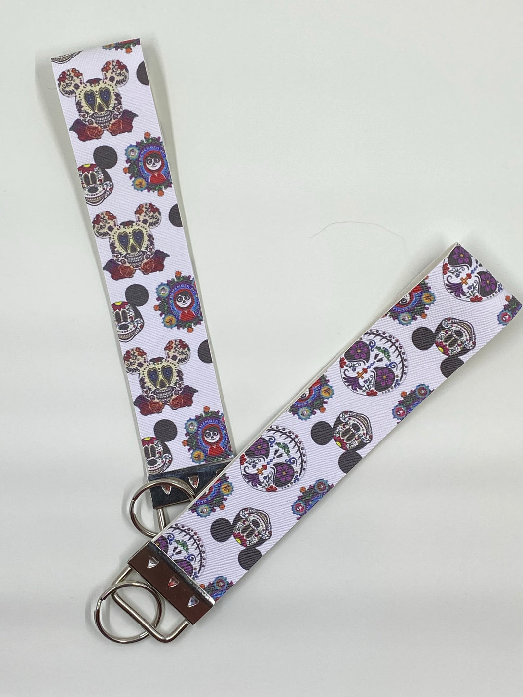 Sugar skull keychain