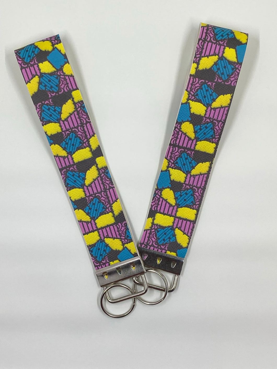 Patchwork keychain