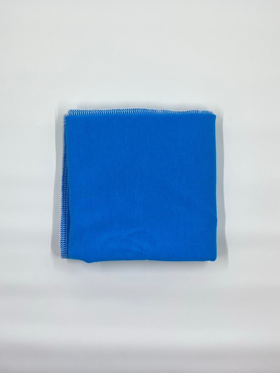 Blue newborn stretchy flat